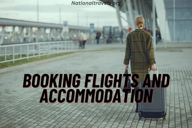 booking flights and accommodation