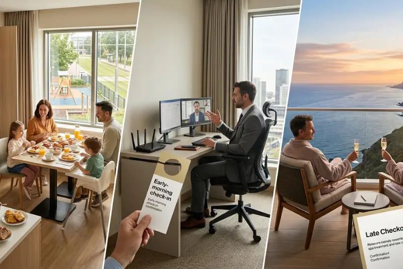 hotels travel tweaks for families, couples, and business travelers