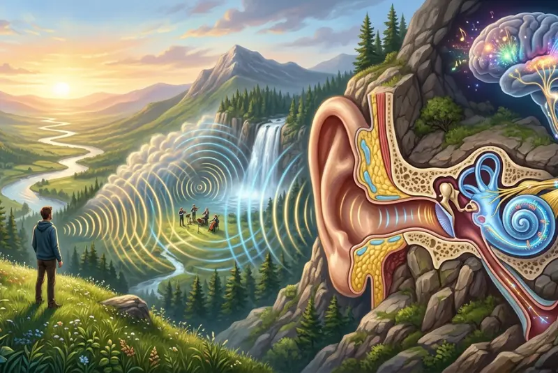 how humans hear sound