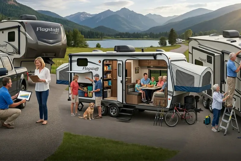 tips before buying a flagstaff travel trailer
