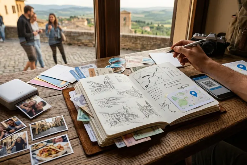 what to include in a travel journal (missing from competitors)