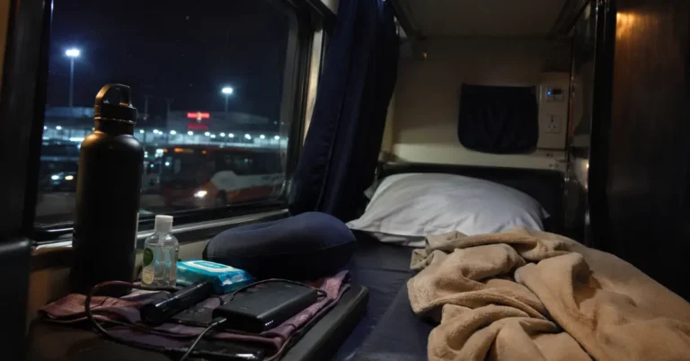 night bus travel essentials in india