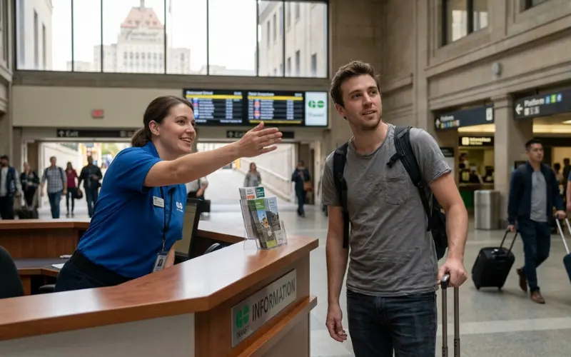 Where Union Station Employees Actually Send People
