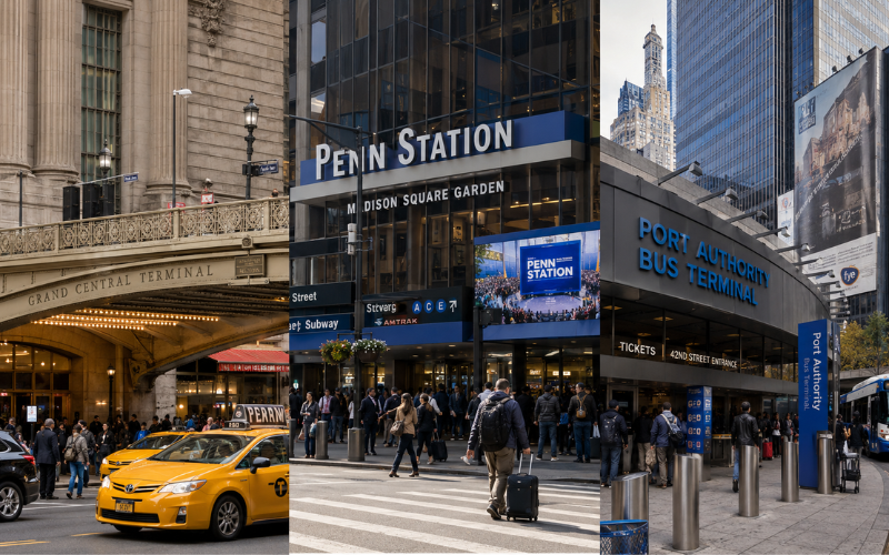 comparing grand central to other nyc stations