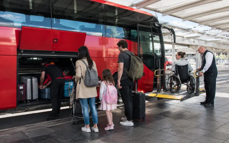 luggage kids and accessibility