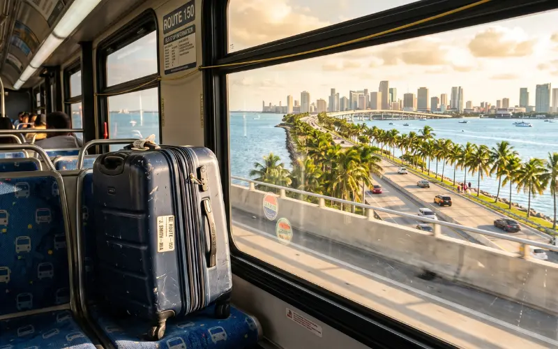 mia to south beach the bus route almost nobody explains properly