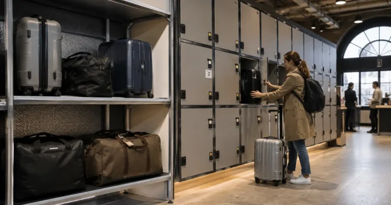 modern luggage storage options near chicago union station