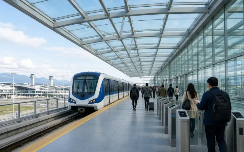 riding the canada line skytrain