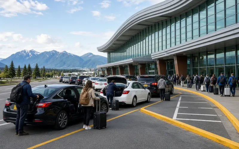 taxi and rideshare options