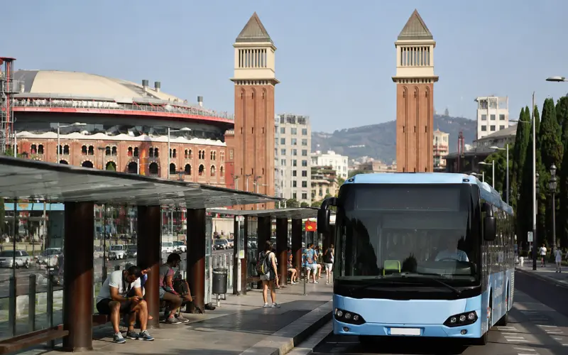 the route into the city and where to get off