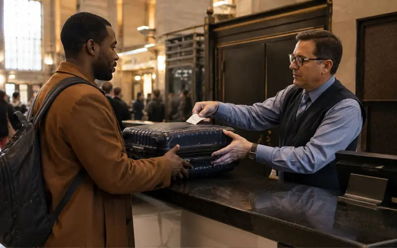 union stations parcel check what the website doesn not tell you