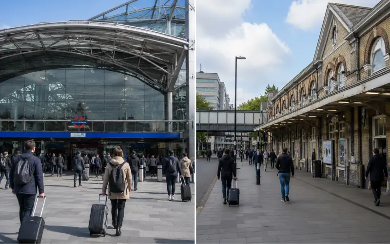 waterloo and waterloo east are not the same station