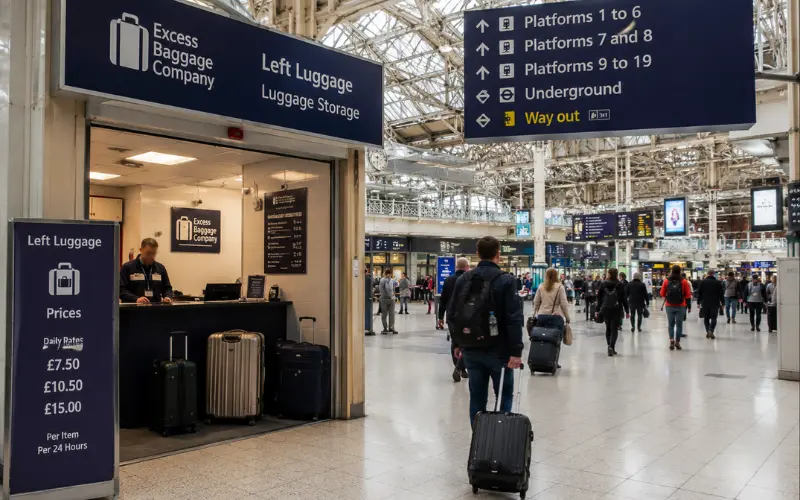 where exactly is the rail station office and what does it actually cost
