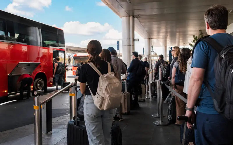 where to catch the skybus and what to expect
