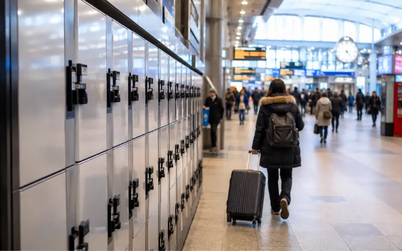 why traditional station lockers disappeared